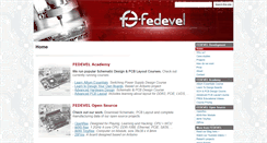 Desktop Screenshot of fedevel.com